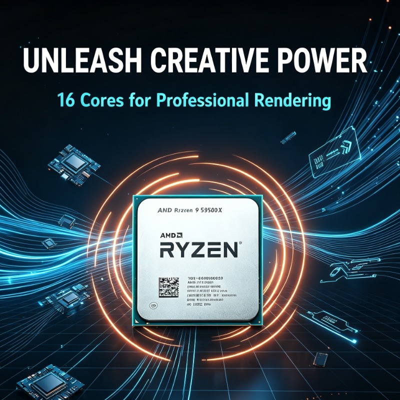 Amd Cpu Ryzen 9 - CPU AMD Ryzen 9 5950X Socket
