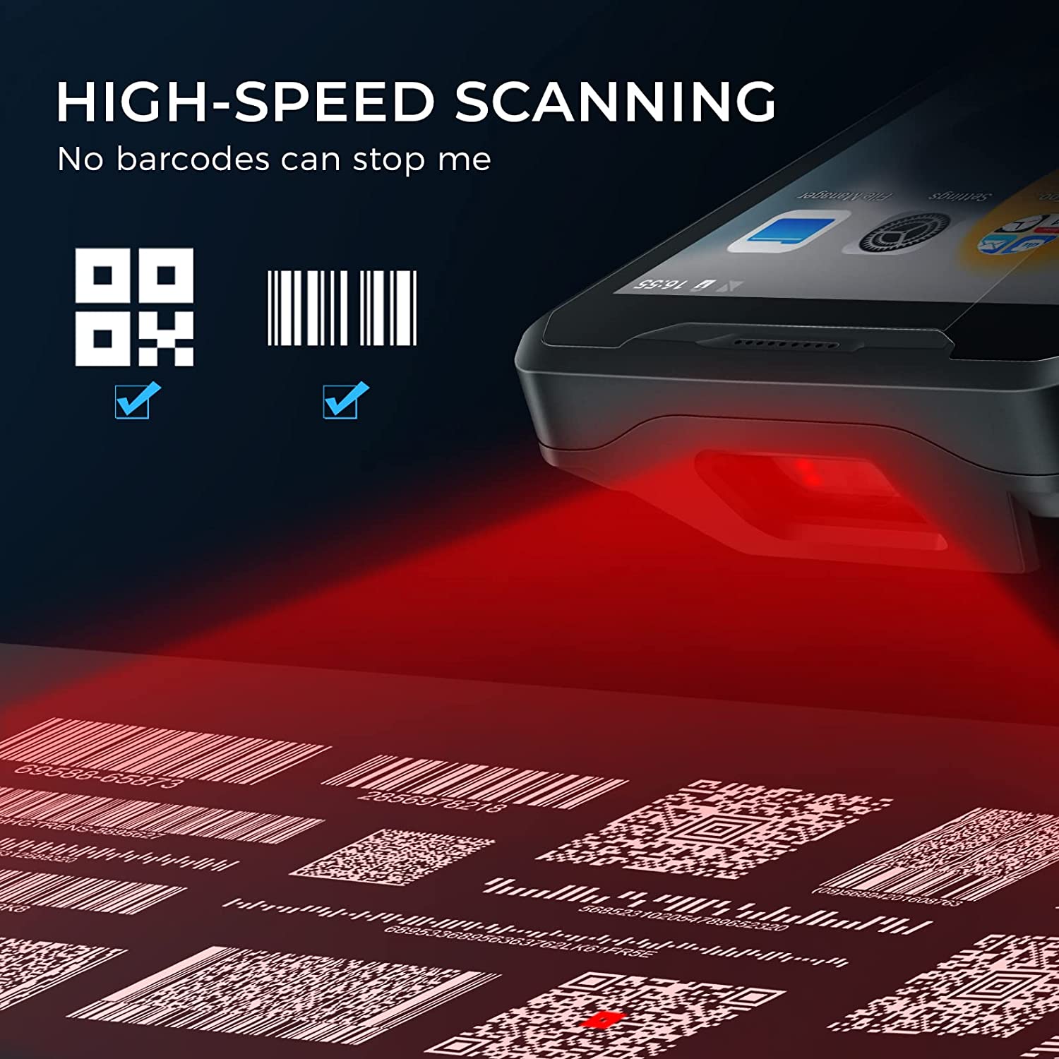 Android 9 4G Ruggedized Wirele - огляд і ціна Barcode Scanner 2D
