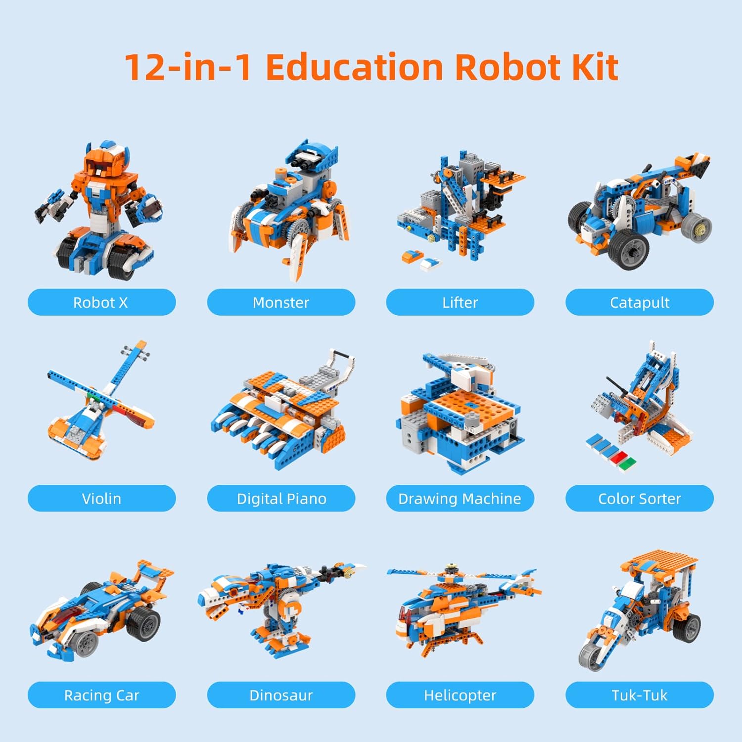 Modern STEM Robot Building Kit - огляд і ціна Office Tech Decor