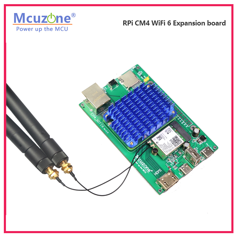 CM4 based wifi6 WiFi 6E expans - огляд і ціна Raspberry Pi Keyboard