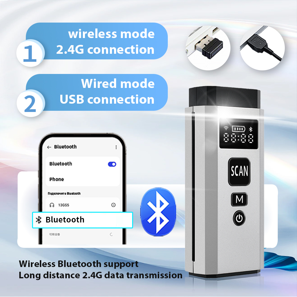 203D 1D GS1 2D Barcode Qr Code - огляд і ціна Barcode Scanner 2D