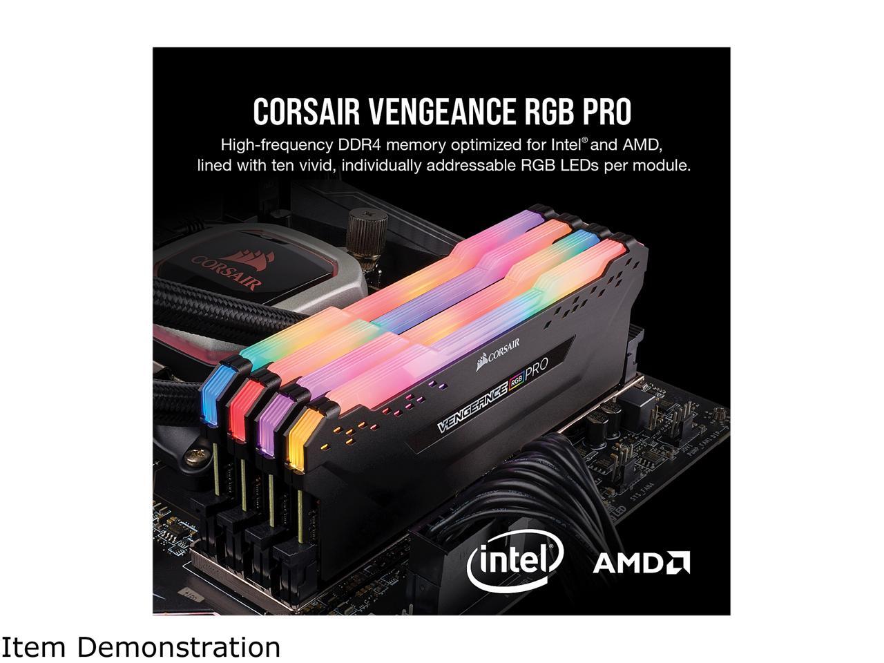 CORSAIR Vengeance RGB Pro 32GB - огляд і ціна Corsair Ram Vengeance 16Gb