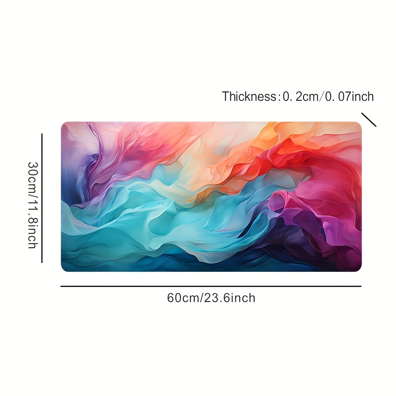 Large Abstract Color Mouse Pad - огляд і ціна Office Tech Decor