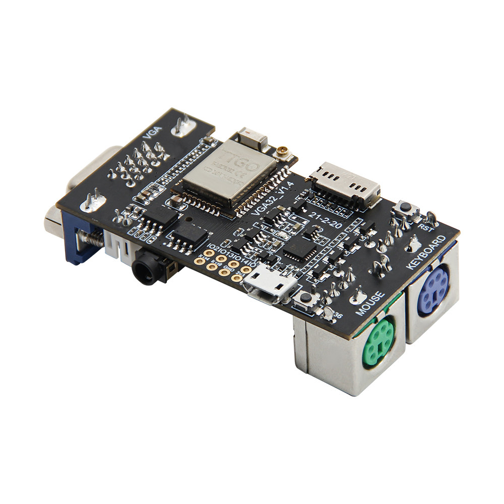 TTGO VGA32 V1.4 Micro32 Develo - огляд і ціна Raspberry Pi Keyboard