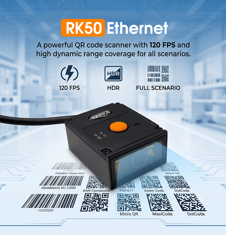 Rakinda RK50 High Sensitive ba - огляд і ціна Barcode Scanner 2D