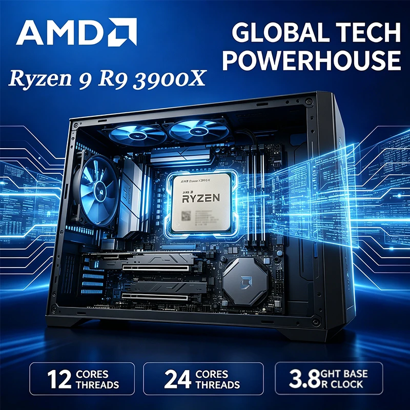 AMD Ryzen 9 3900X Tray Unlocke - огляд і ціна Amd Cpu Ryzen 9