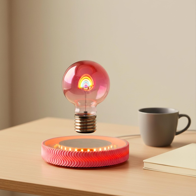 Levitating Floating Wireless L - огляд і ціна Office Tech Decor