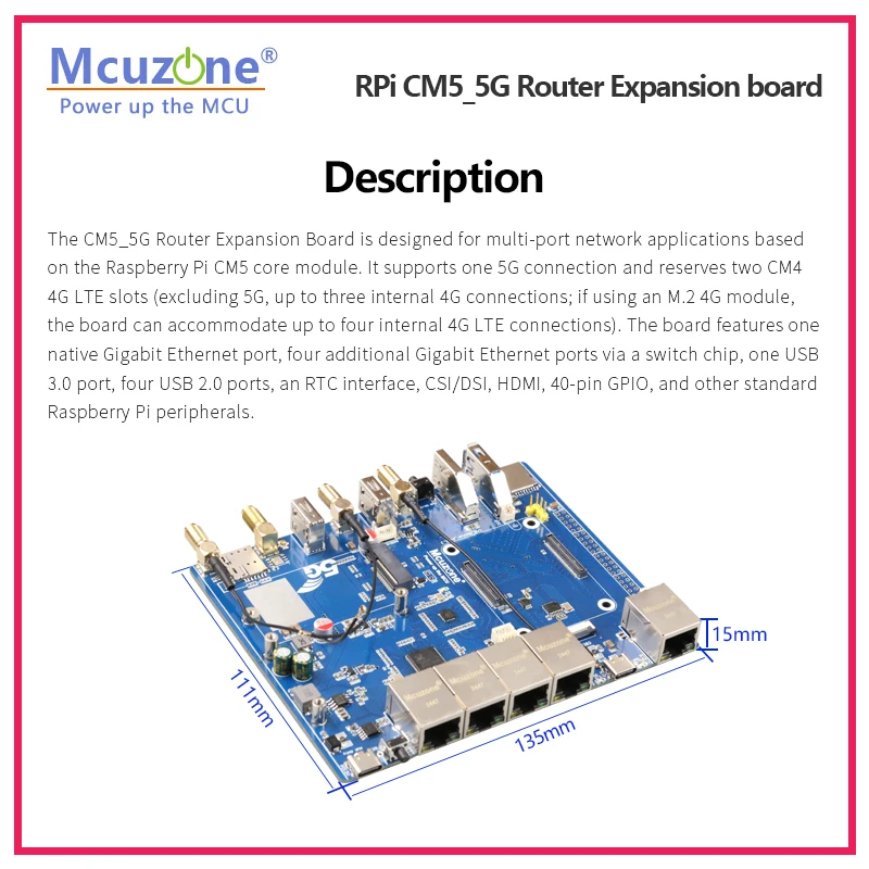 Raspberry Pi CM5_5G Router Exp - огляд і ціна Raspberry Pi Keyboard