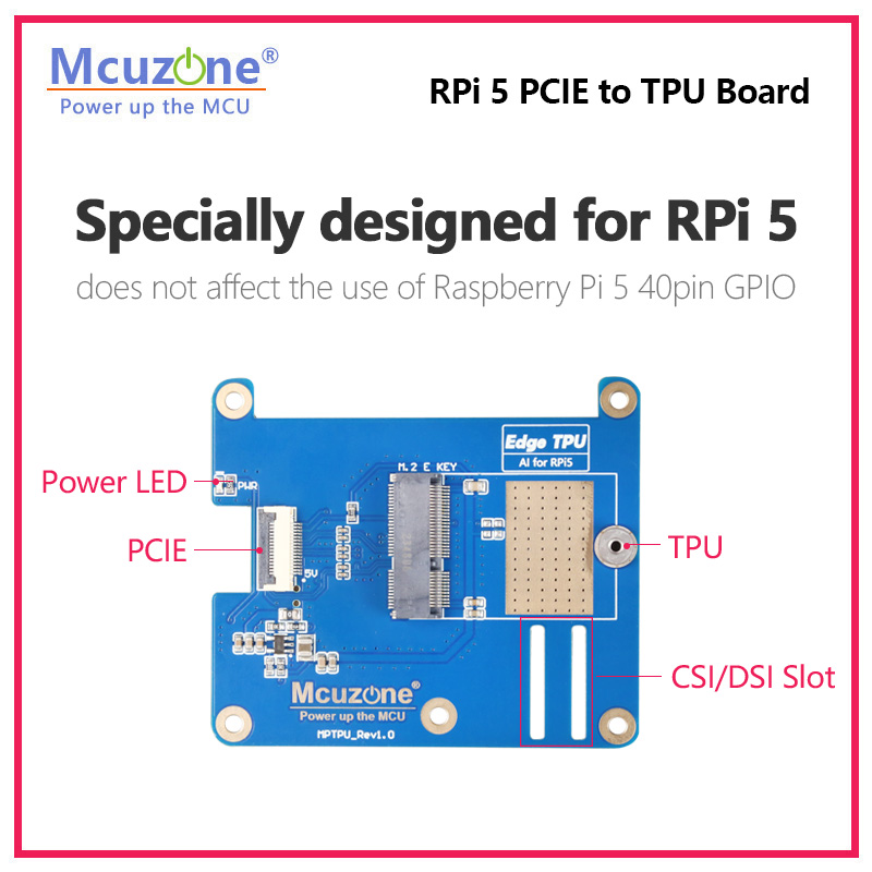 MPTPU Raspberry Pi 5 PCIE to T - огляд і ціна Raspberry Pi Keyboard