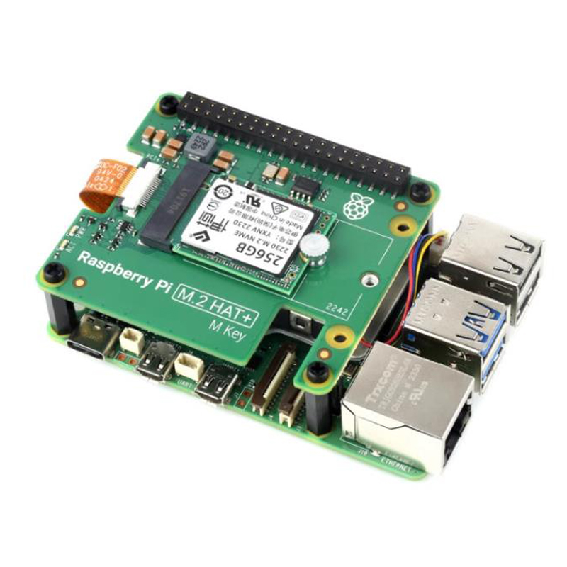 Raspberry Pi 5 M.2 HAT+ Gen2 G - огляд і ціна Raspberry Pi Keyboard
